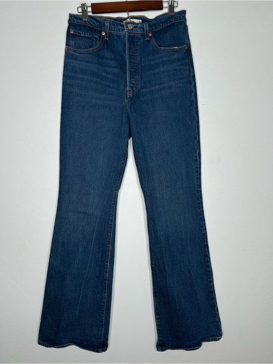 Levi's Denim - Levis Ribcage Boot Cut High-Rise Denim Jeans Size 30x33 Classic Button Fly